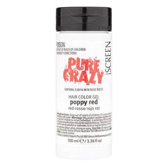 Screen Pure Crazy Colour Gel Poppy Red  100ml