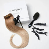 Show Pony 20 Inch 7 piece Clip In Hair Extensions Box Set