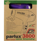 Parlux 3800 Ceramic Iconic Dryer 2100W Purple.