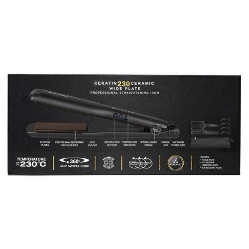 Silver Bullet Keratin 230 Ceramic Wide Plate Hair Straightener