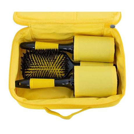 BaBylissPRO Italia Brava Brush Kit Yellow - 3pc.