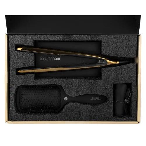 HH SIMONSEN TRUE DIVINITY MK2 HAIR STRAIGHTENER IN GOLDEN DELIGHT.