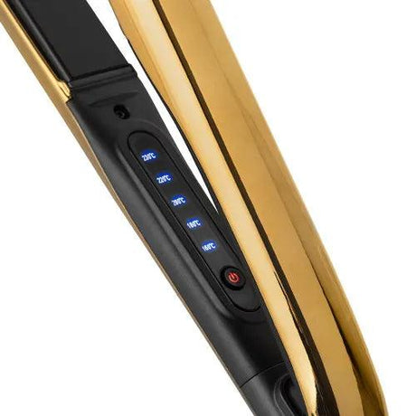 HH SIMONSEN TRUE DIVINITY MK2 HAIR STRAIGHTENER IN GOLDEN DELIGHT.