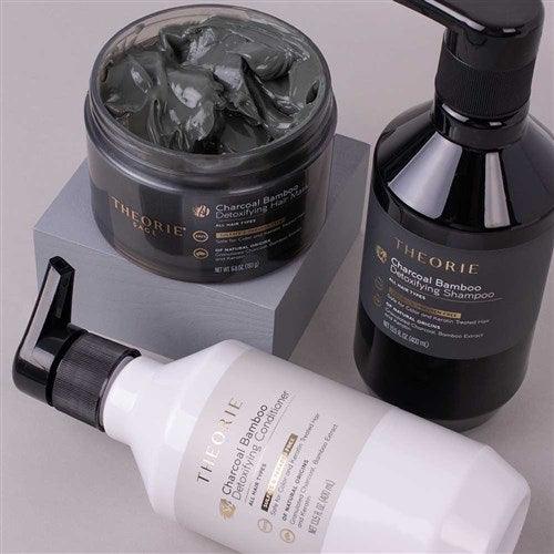 Theorie Charcoal Bamboo Detoxifying Shampoo  400ml