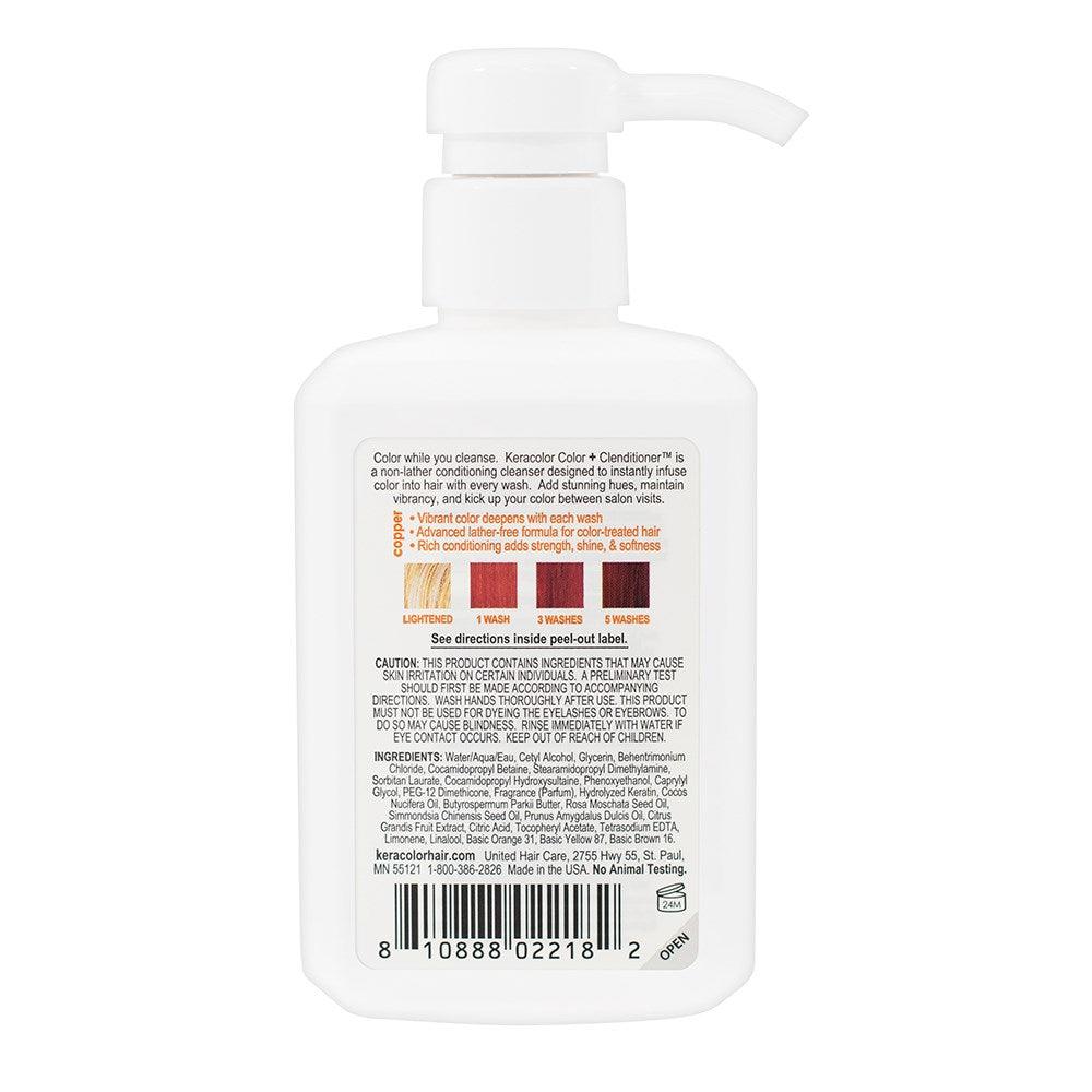 Keracolor Color Clenditioner Conditioning Shampoo Copper
