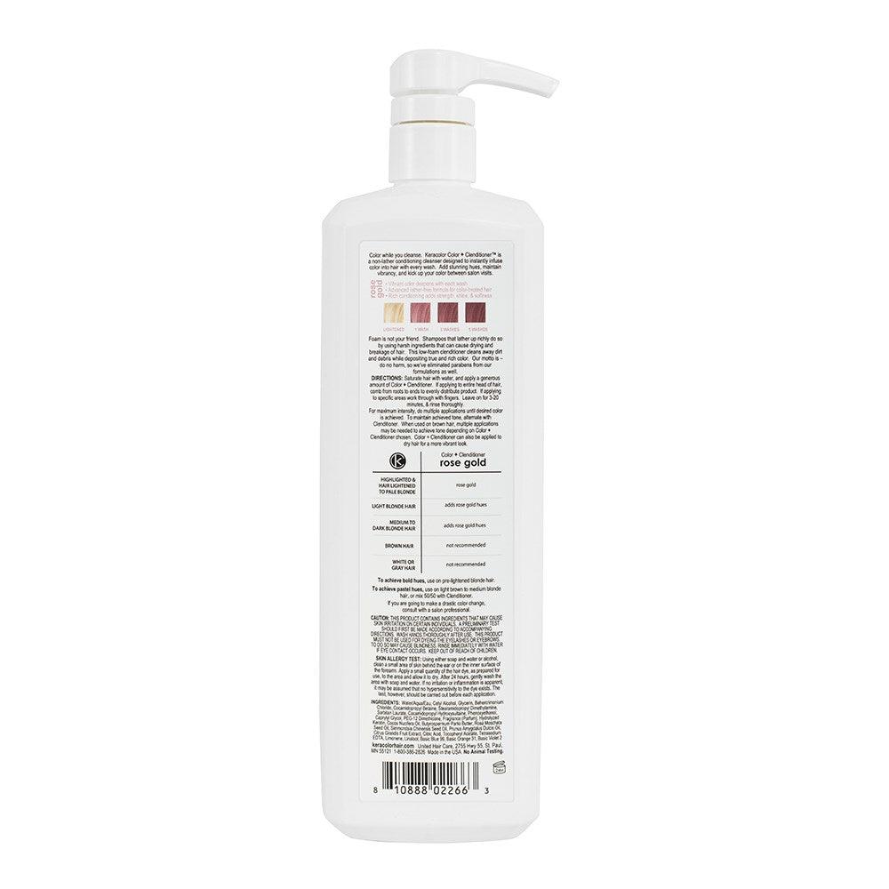 Keracolor Color Clenditioner Colour Shampoo Rose Gold 1000ml