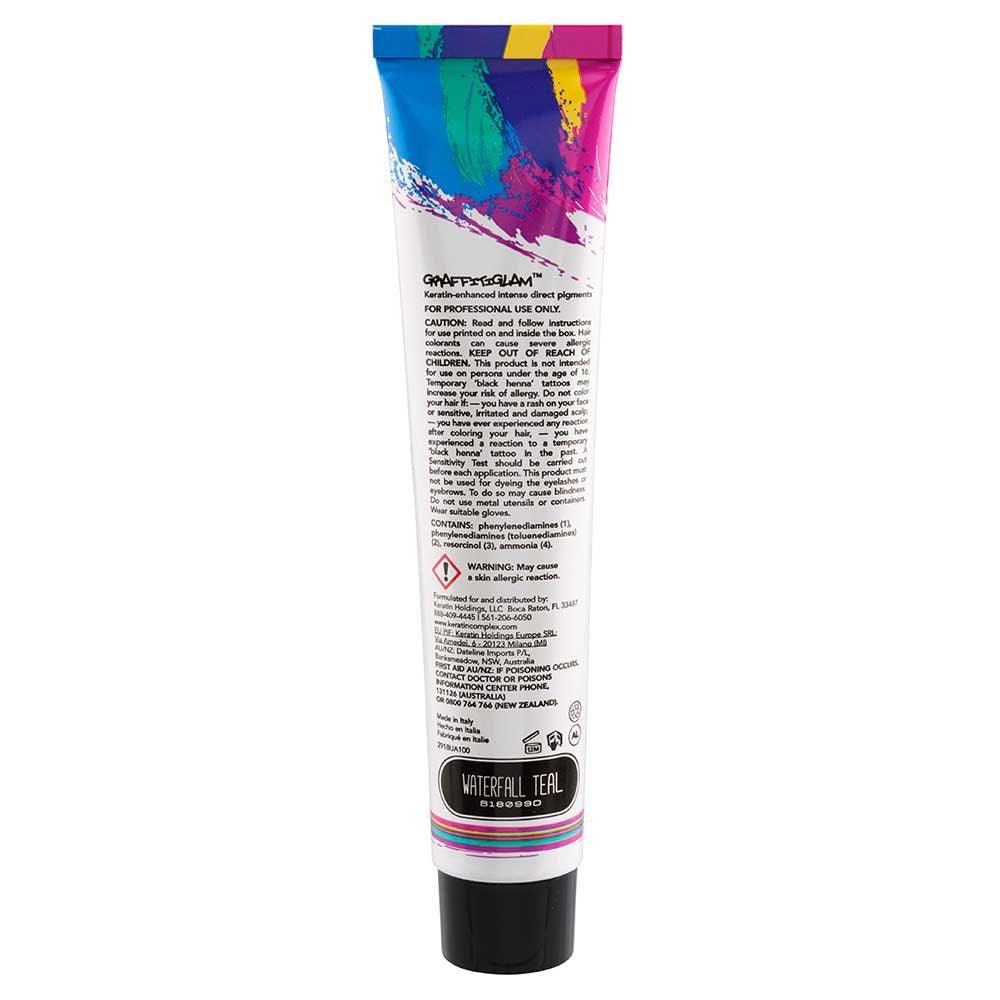 Keratin Complex GraffitiGlam Hair Colour Waterfall Teal
