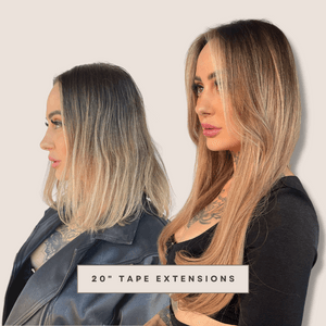 Show pony 20 Inch 10-Piece Slimline Tape Human Hair Extensions