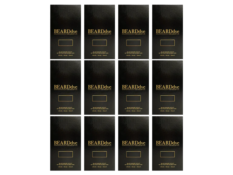Beard Dye Black 12 Month Supply
