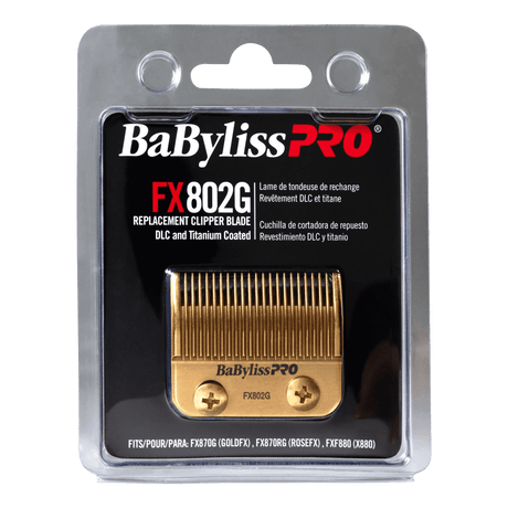 BabylissPRO Replacement Blade DLC Titanium Coated Gold.