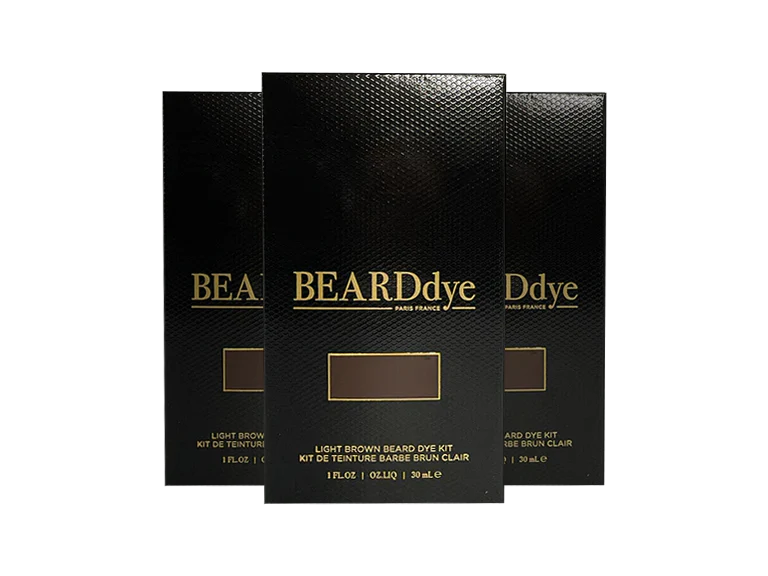 Beard Dye Light Brown 3 Month Supply