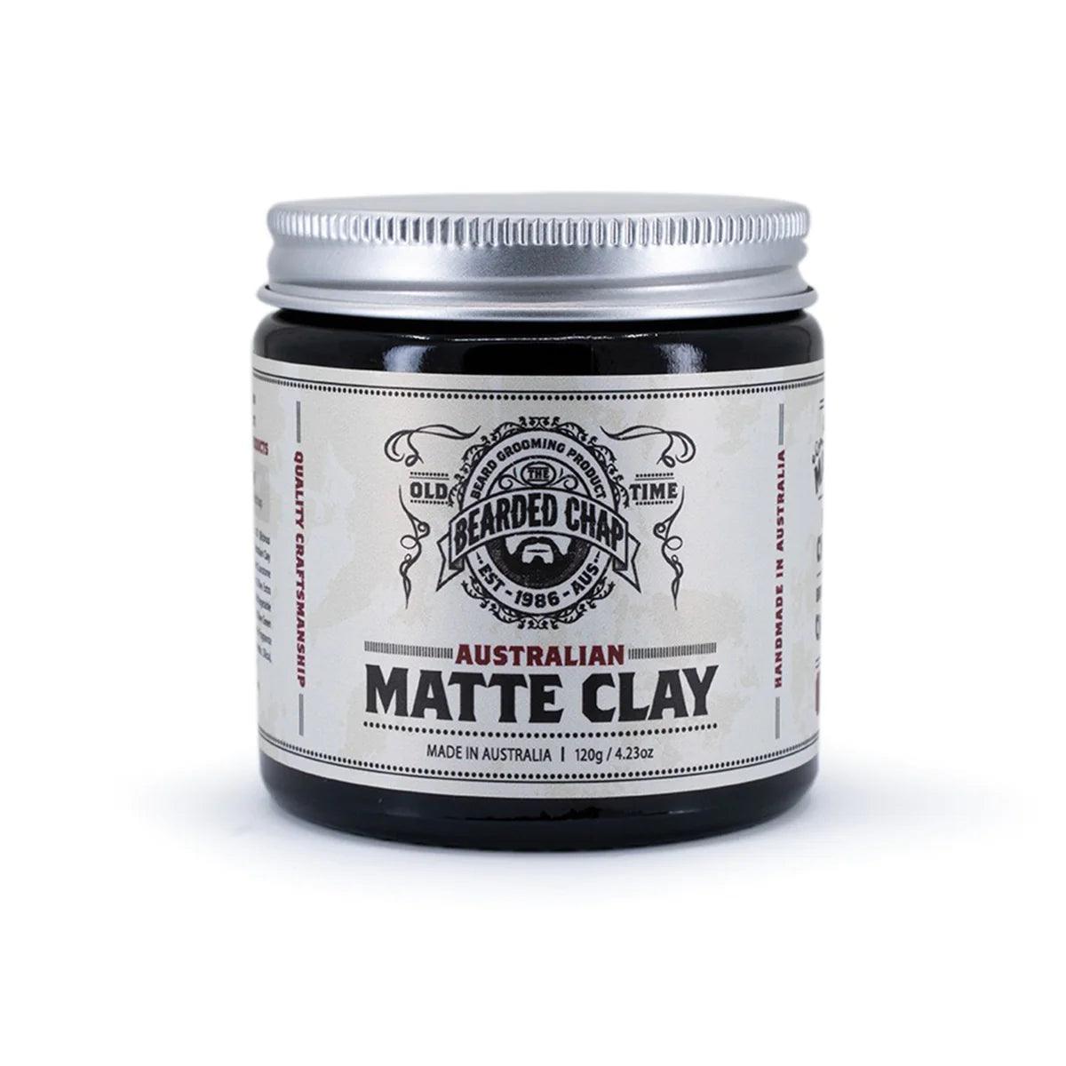 The Bearded Chap Australian Matte Clay Pomade 120g