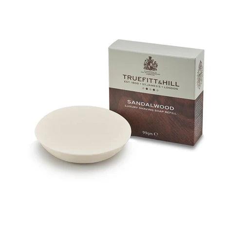 Truefitt and Hill Sandalwood Luxury Shaving Soap Refill for Bowl
