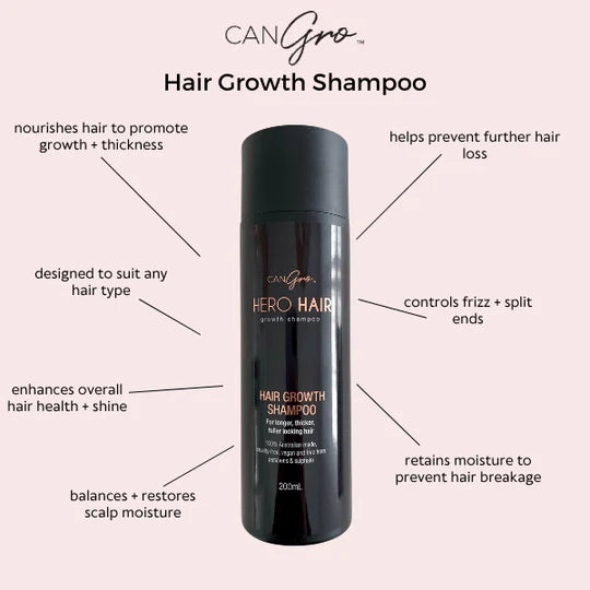 Can Gro Hair Growth Shampoo 200ml