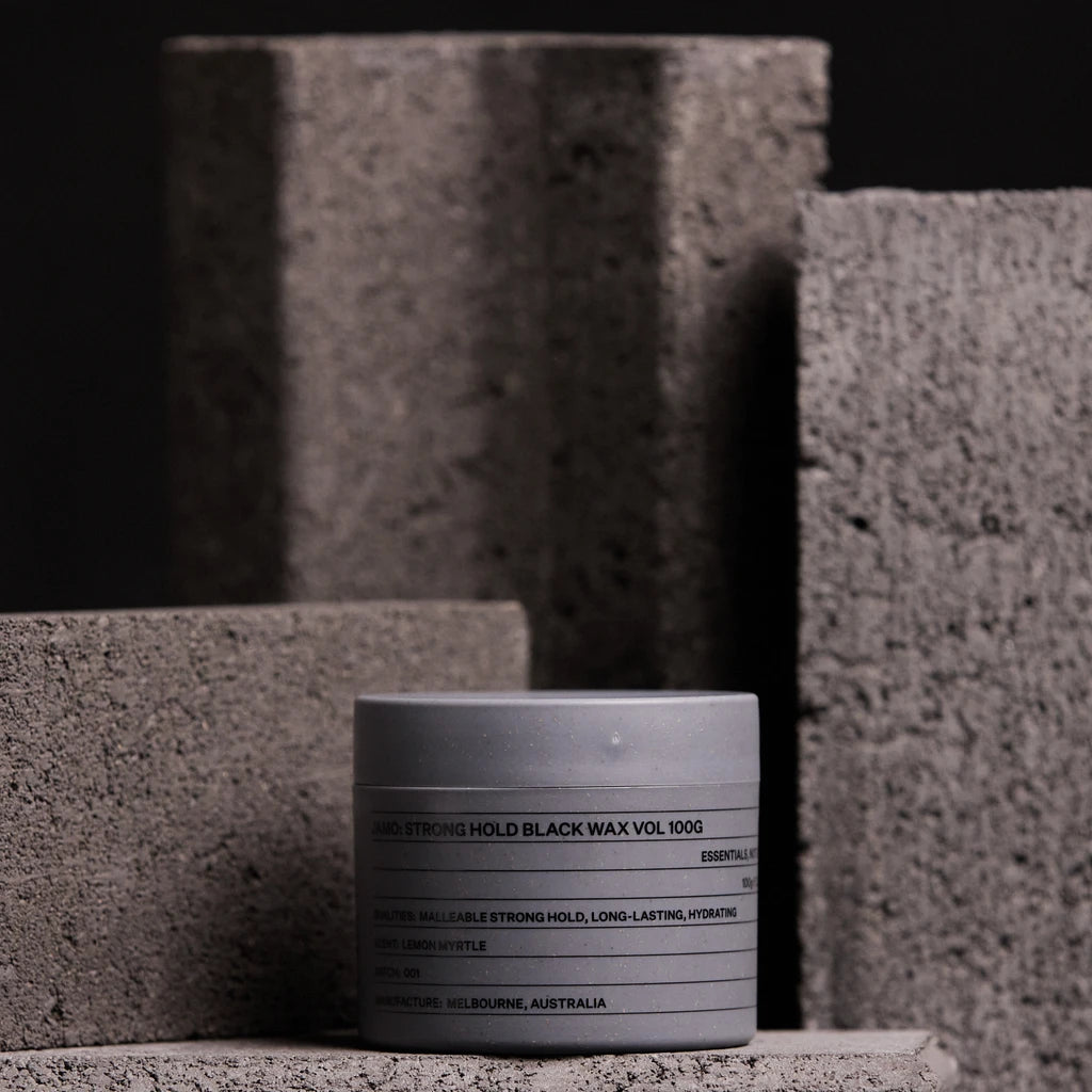 Barberian Man Jamo Strong Hold Black Wax 100g