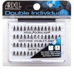 Ardell Double Individual Knot Free Short Black Pack of 4