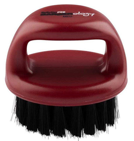 BaBylissPRO Barberology Knuckle Short Hair Firm Bristle Red.