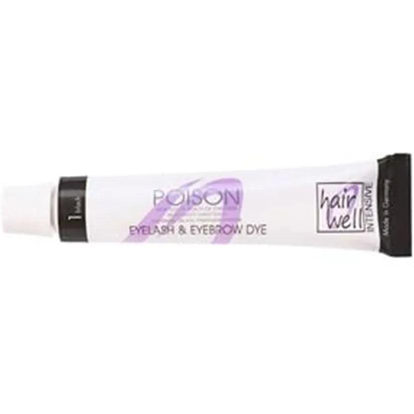 Hairwell Eyelash and Eyebrow Tint Blue Black 20ml
