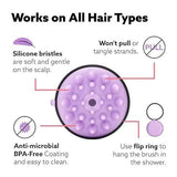 WET BRUSH Exfoliating Scalp Brush Lavender