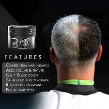 Level 3 Tinted Hair Gel Black 250ml