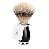 Muhle Puris t281 K 56Fine Badger Shaving Brush Black Resin