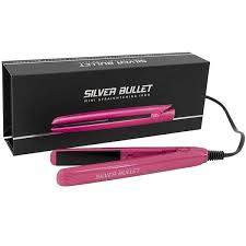 Silver Bullet Mini Hair Straightener Pink