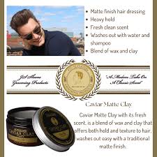 JS Sloane Caviar Matte Clay 3.6oz