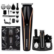 Silver Bullet Secret Service 11 In 1 Grooming Trimmer Kit