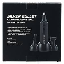 Silver Bullet Confidential Personal Grooming Trimmer Kit 3 in 1