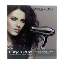 Silver Bullet City Chic Dryer Black 2000W