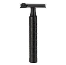 Muhle Rocca 3 piece Shaving Set Stainless Steel Matte Black DLC Coated