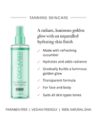 Minetan Cucumber Hydrating Face & Body Mist 200ml