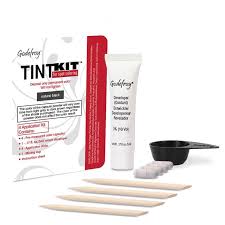 Godefroy Hair Color Kit for Spot Coloring Natural Black Pack of 6