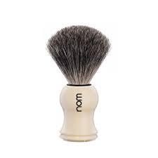 Muhle Nom Gustav Black Fibre Shaving Brush Cream