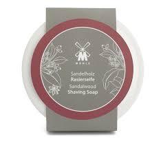 Muhle Sandalwood Shaving Soap in a Porcelain Bowl 100g