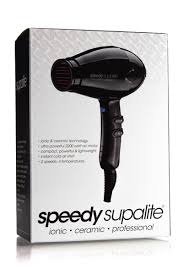 Speedy Supalite Professional Hairdryer Black