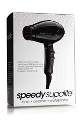 Speedy Supalite Professional Hairdryer Black