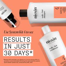 Nioxin System 4 Cleanser Shampoo and Scalp Therapy Revitalising Conditioner 1000ml Bundle