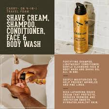 18 21 Man Made Carry On 4 in 1 Travel Foam Spiced Vanilla 3.4oz