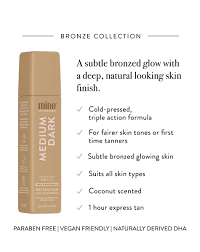 Minetan Medium Dark Self Tan Foam 200ml