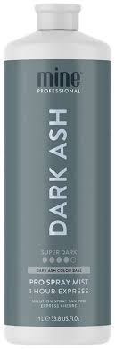 Minetan Dark Ash Pro Spray Mist 1000ml