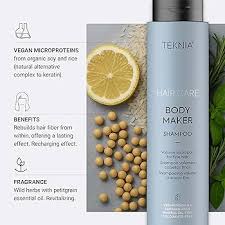 Lakme Teknia Organic Body Maker Shampoo 600ml