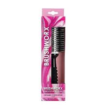 Brushworx Smooth n Curl Ceramic Porcupine Brush Large