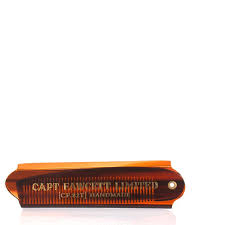 Captain Fawcett Folding Pocket Beard Comb