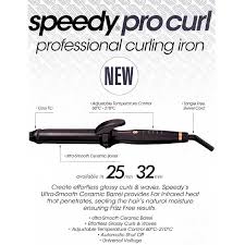 Speedy Pro Curl Professional Curling Iron 25mm