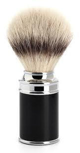 Muhle 31M106 Silvertip Fibre Brush Black Resin
