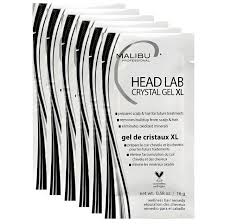 Malibu C Head Lab Crystal Gel XL Hair Treatment 6pce