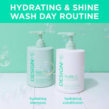 DesignME GlossME Hydrating Shampoo 1000ml