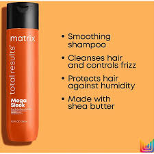 Matrix Total Results Mega Sleek Shampoo 300ml Anti Frizz c