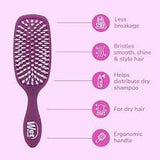 WetBrush Frost Smooth Styler Brush Purple